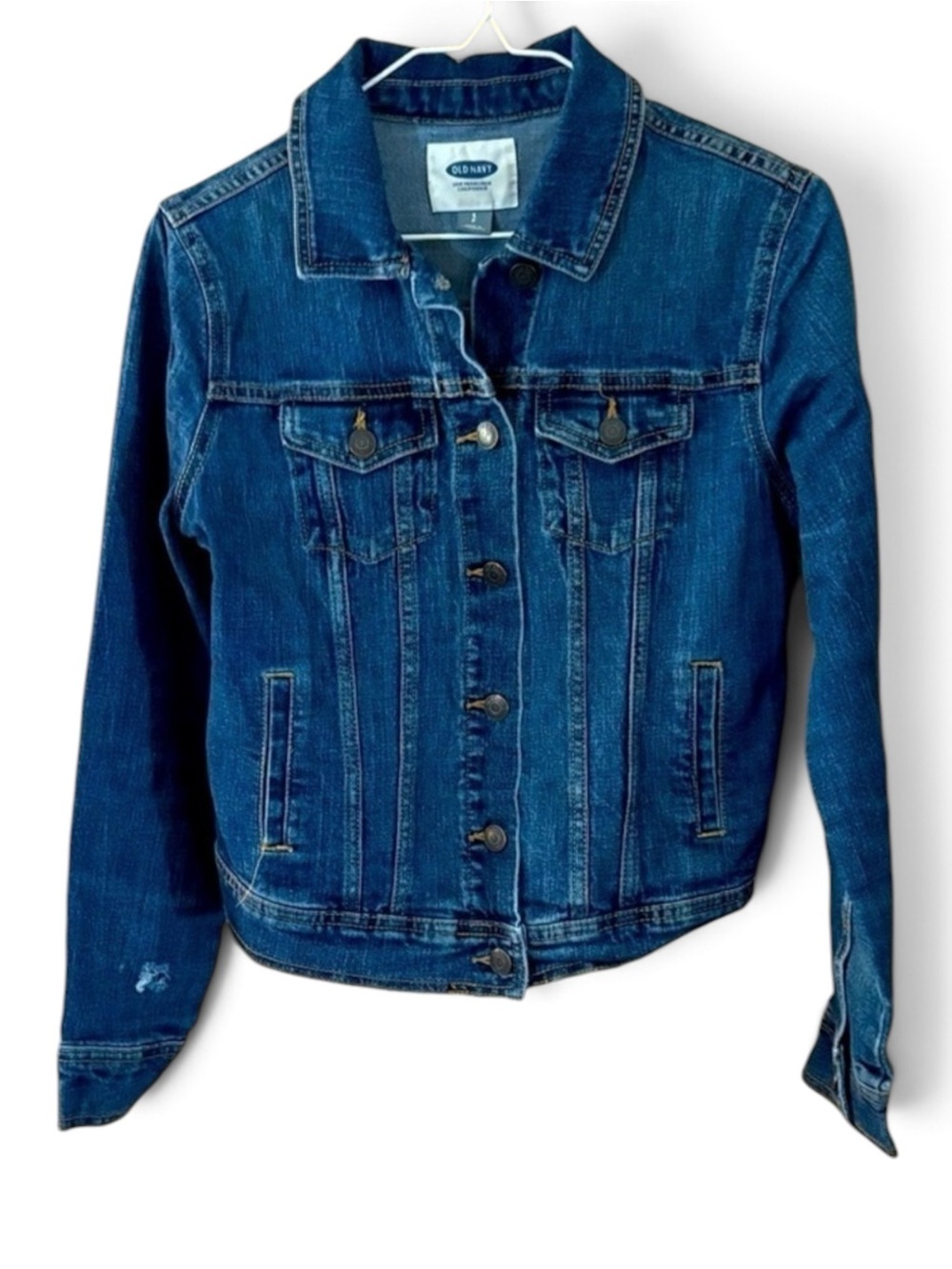 Old Navy Blue Jean Jacket Classic Denim Style